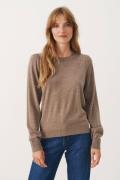 Part Two Evinaspw PU 90% Wool, 10% Cashmere Kvinde Mink Melange Sweate...