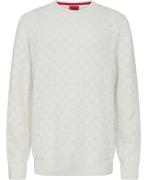 HUGO Selio Kvinde Natural Sweaters Str L - hos Magasin