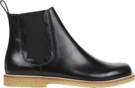 ANGULUS Chelsea Støvle Kvinde 1835/001 Sort/sort Chelsea Boots Str 36 ...