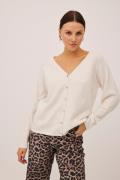 Magasin Cindi 4 RWS Wool Kvinde Cream Cardigans Str XS Uld