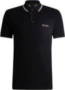 BOSS Paddy Pro Mand Dark Blue Kortærmede Poloer Str L - hos Magasin