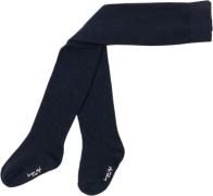 Konges Sløjd Wool Pointelle Tights Str 68-74 - Navy Strømpebukser Bomu...