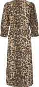 Baum und Pferdgarten Alya Kvinde Brown Baum Leopard Maxi Kjoler Str 40...