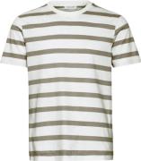 Casual Friday Cfthor Y/D Slub Yarn tee Mand Vetiver Kortærmede T-shirt...