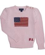 Polo Ralph Lauren Pullover Str 5 / 5 år - Lyserød Bluser hos Magasin