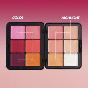 Make Up Forever HD Skin Blush & Glow Palette Blush og Highlighter Crem...