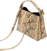 MANGO Snakeskin Effect bag U - Skuldertasker hos Magasin