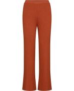 La Femme Rousse Carla Pants Kvinde Orange Bukser Med Lige Ben Str S - ...