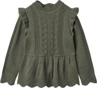 Fliink Alilly Peplum Pullover Str 6Y/116 - Beetle Bluser Polyester hos...