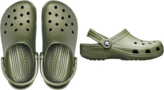 Crocs Classic Agr Kvinde Army Green Slip-ins Str 38/39 - hos Magasin