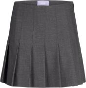 JJXX Jxellis HW Short Plisse Skirt TLR Kvinde Dark Grey Melange Korte ...