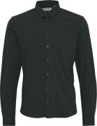 Casual Friday Cfarthur LS BU Jersey Shirt Mand Darkest Spruce Langærme...