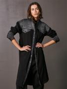 NÜ Denmark Venia Dress Kvinde Black Mix Korte Kjoler Str L - Denim hos...