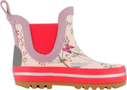 Mikk-Line Short Wellies AOP Off-white Gummistøvler Str 22 - hos Magasi...