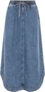 Soft Rebels Srkeira Skirt Kvinde Dark Blue Denim Maxi Nederdele Str L ...