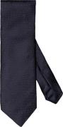 ETON Dark Blue Polka Dot Grenadine Silk Tie 80 - Slips hos Magasin