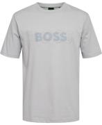 BOSS Tee Dropneedle Mand Light/pastel Grey Kortærmede T-shirts Str L -...