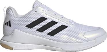 adidas Novaflight 2 Håndboldsko Mand Hvid Indendørssko Str 42 - hos Ma...