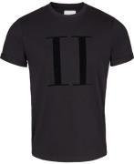 Les Deux Encore Tshirt Mand Sort Kortærmede T-shirts Slim Fit Str L - ...