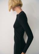 MANGO Dress. - Basila Kvinde Black Midi Kjoler Str XS - hos Magasin