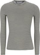 Soft Rebels Srfenja Stripe Oneck Top Kvinde Morel Langærmede T-shirts ...