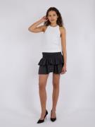 Neo Noir Carin R Skirt Kvinde Antracit Korte Nederdele Str 40 - Polyes...