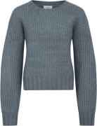 Grunt Grkitt Knit Str S/10Y - Blue Strik hos Magasin