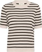 Part Two Everlottapw PU Kvinde White/black Stripe Sweaters Regular Fit...