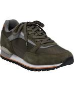 BOSS Parkourl_Runn_Sdnyt Mand Dark Green Sneakers Str 40 - hos Magasin