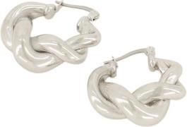 My Jewellery Iconic Twisted Pattern Earrings - Creoler hos Magasin