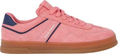 Tommy Hilfiger THE Greenwich Suede Kvinde Preppy Pink Sneakers Str 40 ...