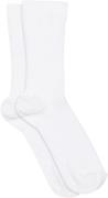 mpWoman Fine Cotton rib Socks Ankelstrømper Str 40/42 - Bomuld hos Mag...