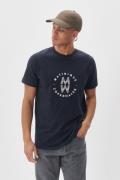 Matinique Majeramy Logo Mand Dark Navy Kortærmede T-shirts Regular Fit...