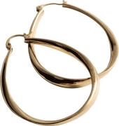 MANGO Oval Hoop Earrings U - Andet hos Magasin