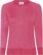 Micha Jumper_ Fine Summer Knit Kvinde Hot Pink Sweaters Str XXL - hos ...