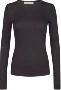 Sofie Schnoor Tshirt Long Sleeve Kvinde Black Langærmede T-shirts Str ...