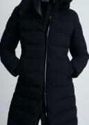 MANGO Waterrepellent Quilted Coat Kvinde Black Dunjakker Str L - hos M...