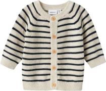 Name It Nbmmast LS Knit Card Noos Str 56 - Peyote Melange Cardigans ho...