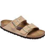 Birkenstock Arizona SFB Lenb Sandcastle Kvinde Sandcastle Flade Sandal...