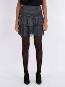 Neo Noir Carin Glitz Skirt Kvinde Silver Korte Nederdele Str 40 - hos ...