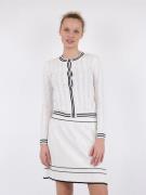 Neo Noir Timona Knit Cardigan Kvinde Off White Cardigans Str 40 - hos ...