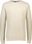 Lindbergh Cable Knit Jumper Mand Sandcream Sweaters Str L - Bomuld hos...