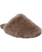 Magasin Slipper in Real Sheepskin Cocoa Creme Kvinde Cocoa Creme Hjemm...