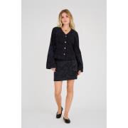 A-VIEW Amelia Jacket Kvinde Black Denimjakker Str 40 - hos Magasin