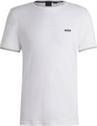 BOSS Taul Mand Natural Kortærmede T-shirts Str L - hos Magasin