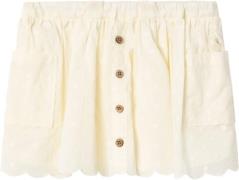 Lil' Atelier Nmfhirsa Skirt LIL Str 92 - Coconut Milk Nederdele hos Ma...