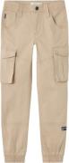 Name It Nkmryan Cargo R TWI Pant 2222ba NO Str 128 - Oxford Tan Bukser...