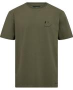 Clean Cut Copenhagen Patrick Organic Tee Mand Army Kortærmede T-shirts...