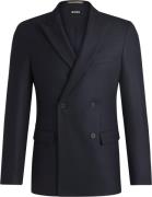 BOSS Hhouston-db-243 Mand Dark Blue Blazere Str 48 - hos Magasin