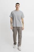 !Solid Sdcadel SS Tee Mand Light Grey Melange Kortærmede T-shirts Casu...